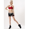 Summer Styles Red+Black Yoga Short Vest+ Yoga Fitness Shorts